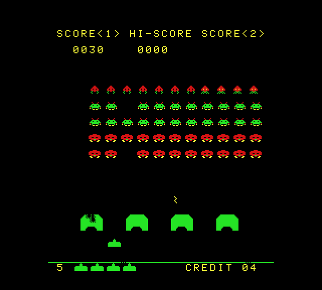 Space Invaders (arcade) extra